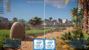Core i3 8100 vs Core i5 9400F Test in 5 Games