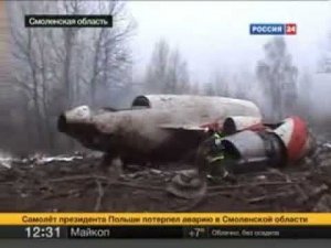Вести. Крушение самолёта Ту-154 с президентом Польши (Россия 24, 10 04 2010)