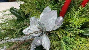 Новогодняя композиция со свечами. Новогодний декор своими руками