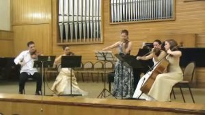 E.Chausson Concerto for violin, piano and string quartet