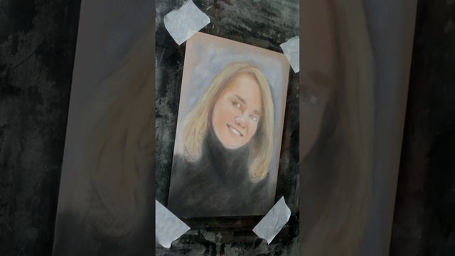 Цветной портрет сухой кистью за 1 минуту смотреть онлайн