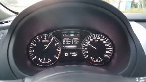 Разгон Nissan Teana 2.5 L33 до 100км/ч.