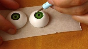 Quick and Easy Realistic Polymer Clay Eyeballs