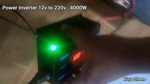 Power Inverter 12v to 220v , 4000W