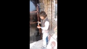 Покраска двери  из  метала  под  медь   . мастер  класс.