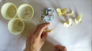 【折り紙】簡単くすだま！吊るし飾り【Easy origami】 Kusudama！ hanging decoration