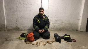 Укладка веревки.