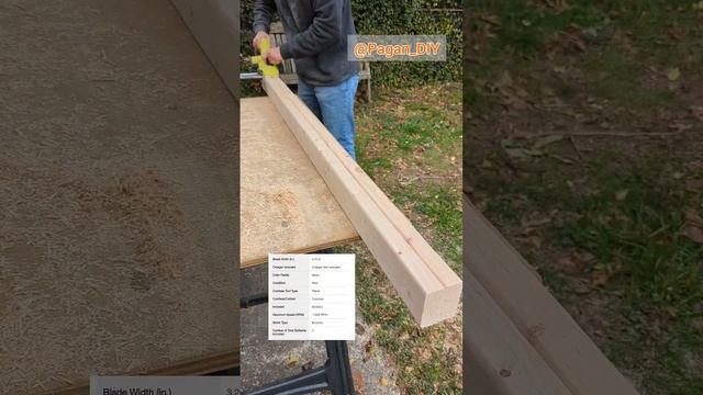 Using the Ryobi P611 cordless planer for the first time on 2 laminated 2x4 board #ryobi #homedepot