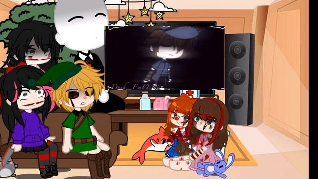 Реакция Крипипасты на семью Афтонов + Гость||Майкл Афтон|| 2/5 смотреть онлайн