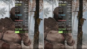 RX 6400 vs GTX 1050 Ti (PCIe 3.0) - Test in 8 Games