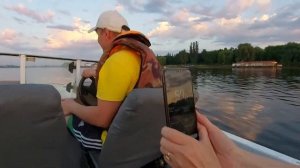 Лодка крым, максимальная скорость с наваренными реданами.