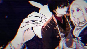MMV~Манга клип~Симбиоз между кроликом и чёрной пантерой~На кровавых рассветах