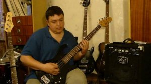 Обзор бас гитары Phil Pro MB11 на басовом комбике Cort GE15B. Overview bass guitar