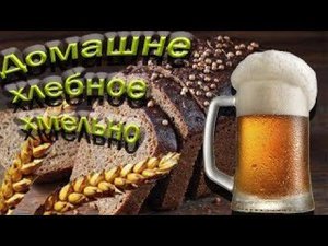 Домашнее хлебное пиво Карбонизация Дегустация