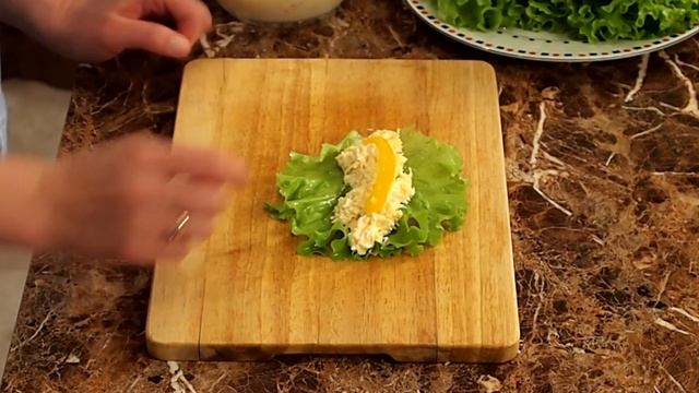ЛЕГКАЯ ЗАКУСКА из Салатных Листьев!