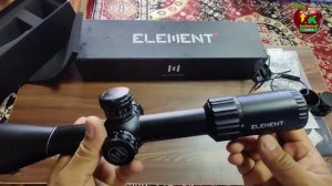 ELEMENT HELIX 6-24×50 FFP RIFLE SCOPE UNBOXING IN HINDI