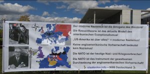 Kundgebung gegen das faschistische NATO-Kriegsbündnis - Deutscher Bundestag Berlin 27.04.2024!