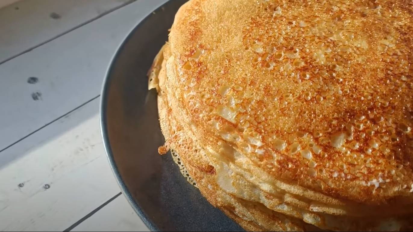 Нежные 🥞🥛 ЗАВАРНЫЕ БЛИНЧИКИ НА КЕФИРЕ 🥛🥞 Если простые рецепты надоели