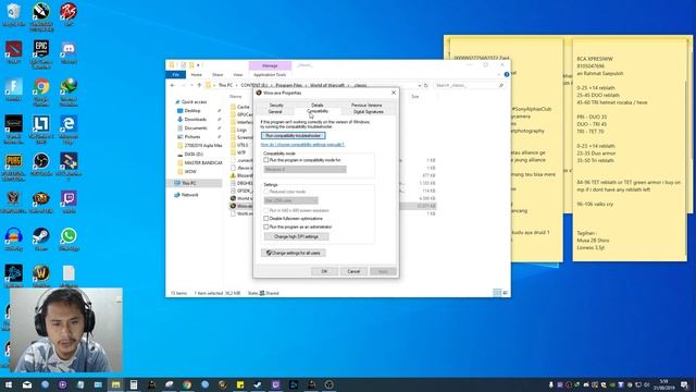 #WoWClassic ERROR was unable to start up 3D acceleration saat merubah Windows Mode (Fix)