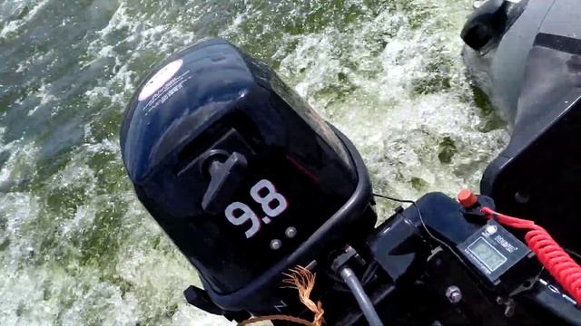 Мотор лодочный hidea 9.8 Хайди 9.8 странный звук работы. Поломка ,или детская болезнь? смотреть онлайн