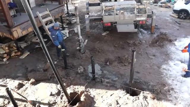 Подъем на 0,5 м и перенос каркасного дома на 6 метров   СВ Фундамент