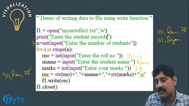 File Handling | Class 12 | Lecture 4 | Computer Science | Byte Learning | Session 2021 - 22