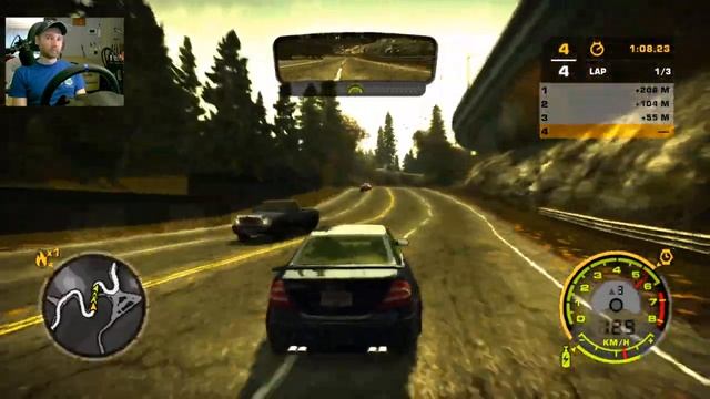 Need For Speed Most Wanted 2005 reshade Xbox360 карьера 08 - уникальное прохождение игр на ПК!