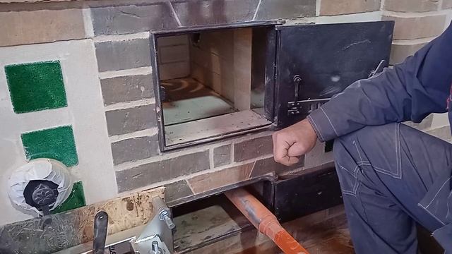 Газовая горелка под казан на 32 кВт, адаптация печи для установки горелки, алмазное бурение 2021 смотреть онлайн