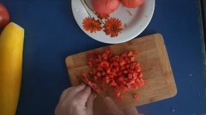 Рецепт: Рыба запеченная с рисом и овощами