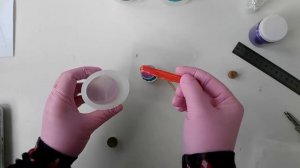 Ремонт эпоксидной смолой ключа от домофона.