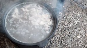 Шулюм из баранины в казане и лаваш на костре!!!НЕПОВТОРИМЫЙ ВКУС!!!???