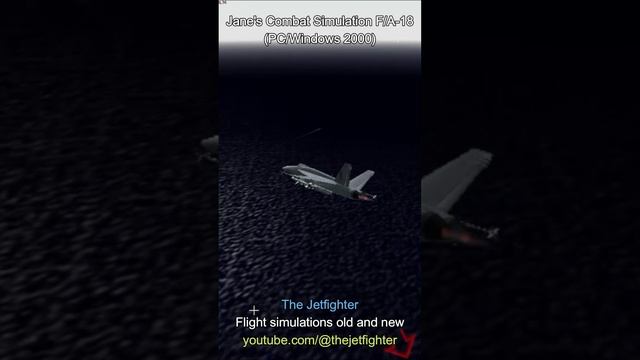 Jane's Combat Simulations F/A-18 #flightsimulation