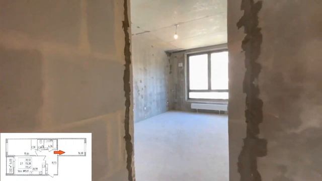ЖК ЦДС «Чёрная речка»/В Продаже/ Евро-Трехкомнатная квартира
