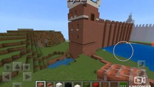 Как построить башню у Кремля Minecraft