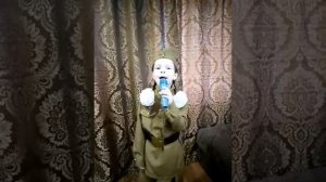 Песня"Катюша"поет Варвара Галушка