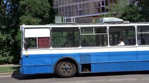 Троллейбусы в Черкассах июль 2018год -Trolleybuses in Cherkassy July 2018