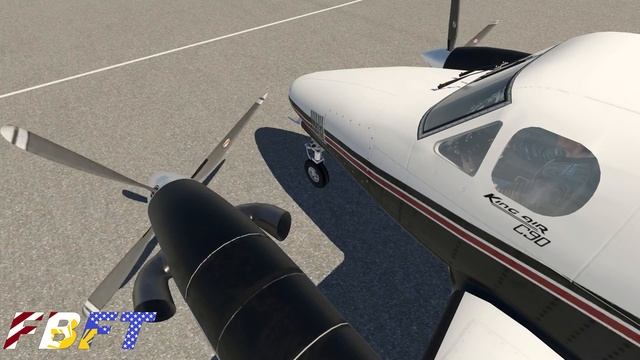 X-Plane 11 | King Air C90  Default | Cold and Dark Start Tutorial