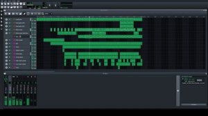 LMMS electric guitar demo