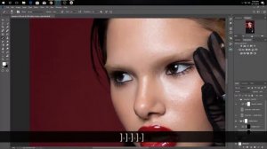 High End  Skin Retouching Speed Work Using Photoshop