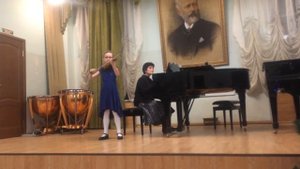 Синьковская Юлия 8 лет. Гендель - Гавот с вариациями