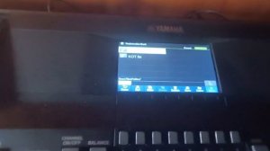 Yamaha psr-sx 600. Регистрационные банки памяти