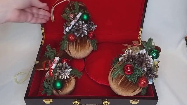 Новогодние Шары ручной работы1 вариант обзор смотреть онлайн