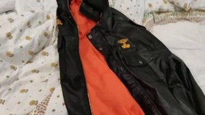 Мужская кожаная куртка с вышивкой в стиле милитари c Aliexpress