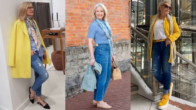 ОБАЛДЕННЫЙ ГАРДЕРОБ ДЛЯ МОДНЫХ ЖЕНЩИН ЗА 50+ НА ВЕСНУ 2023? ОСВЕЖАЮЩИЕ И ОМОЛАЖИВАЮЩИЕ АУТФИТЫ смотреть онлайн