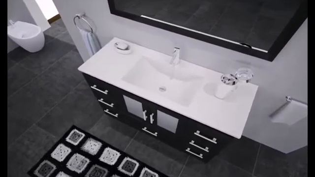 VIRTU USA MS-6748 ZOLA SINGLE SINK VANITY SET - MODERN.mp4 смотреть онлайн