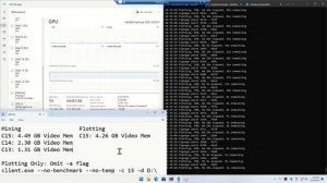 Chia Farmer: Multithreaded NoSSD Plotting