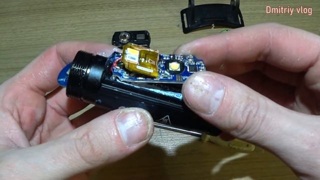 nitecore протек / nitecore hc65 разборка