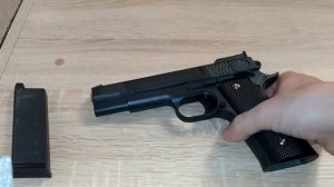 Страйкбол и Страйкбольный пистолет Airsoft full metal Galaxy CYMA ZM Browning 6mm обзор с замером