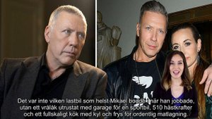 Mikael Persbrandt tvingas bo i en lastbil : utan familjen