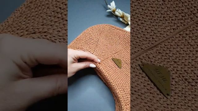 Сумка Селена из рафии ? МК доступен на сайте crochet-style.ru